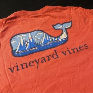 Coral Vineyard Vines T-shirt